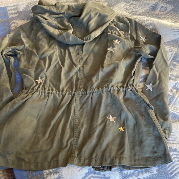 Bagatelle military inspired hooded anorak - Picture 5 of 7